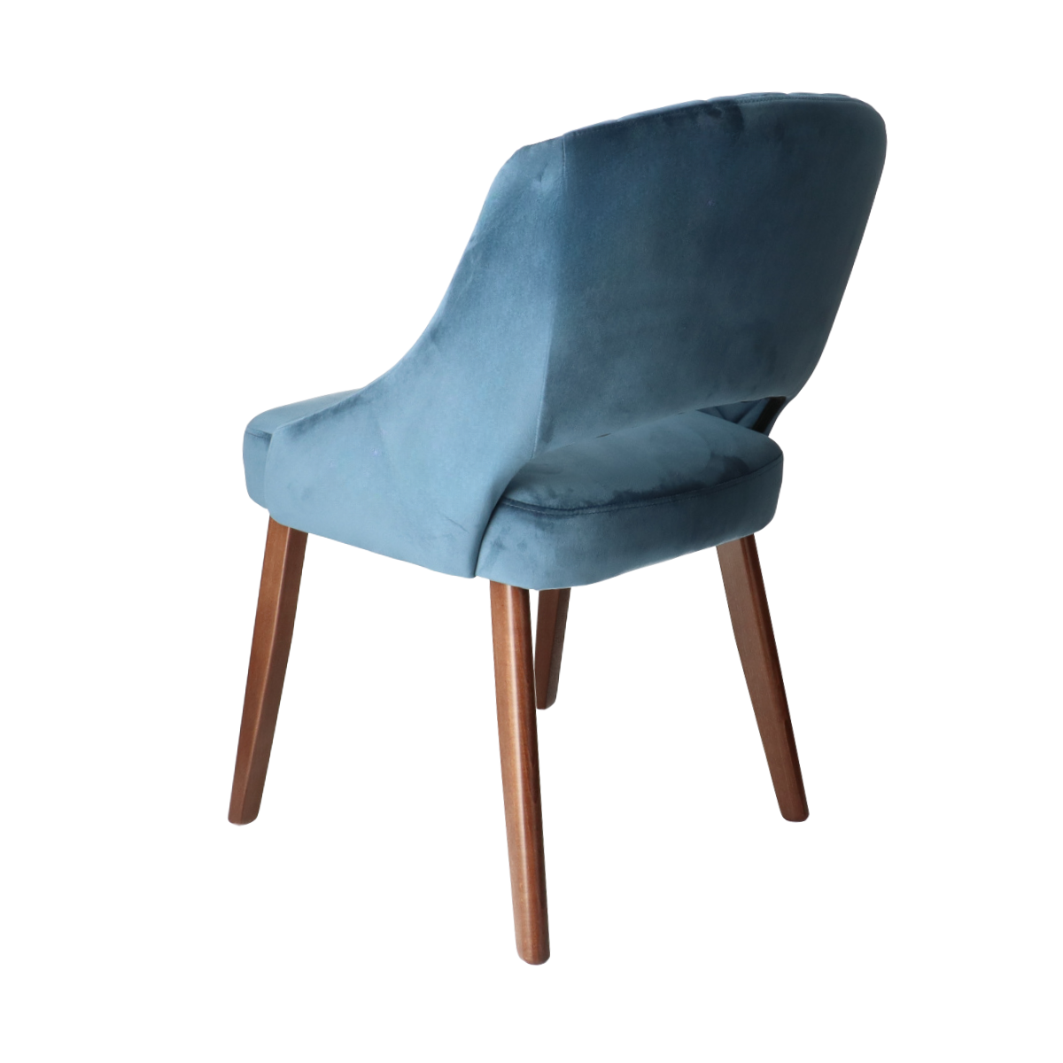 DN AMANDA  Blue classic Upholstered indoor bar stool